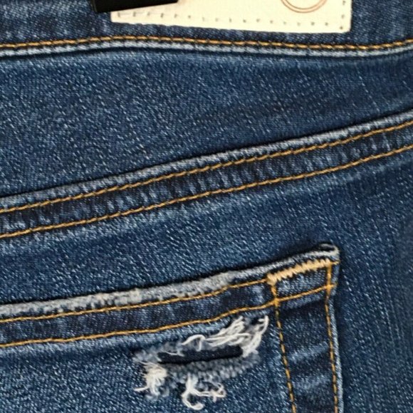 Adriano Goldschmed Blue Cotton Legging Ankle Jeans - Picture 9 of 10